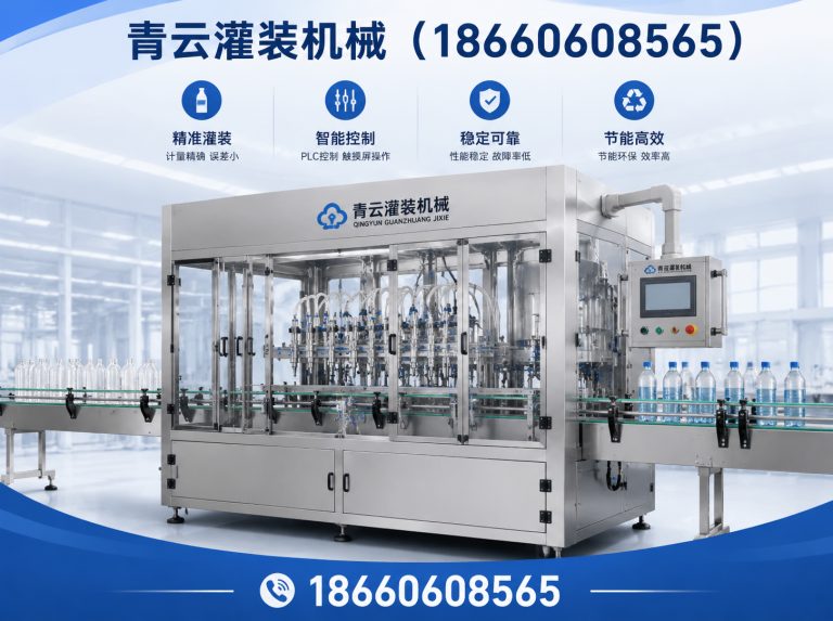 山东矿泉水灌装机展示图